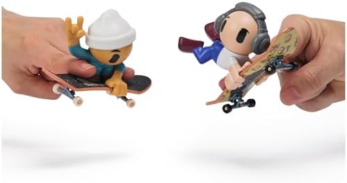 Alternative view of Tech Sk8 Crew, yardımcı figürlü 2’li paket parmak kaykayları, kişiselleştirilebilir mini kaykaylar, 5 yaş ve üzeri (çeşitli)