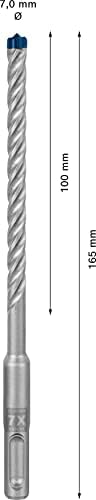 1x EXPERT SDS plus-7X Kırıcı Delici Delme Uçları (Yumuşak taş, Sert taş, Beton, Donatılı beton, Beton bina bloku, Ø 7,00x165 mm, Aksesuar Kırıcı Delici) - Görsel 3