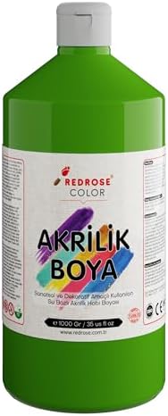Açık Yeşil Akrilik Boya 1000 gr