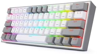 Redragon K616 Fizz PRO%60 3 mod kablolu, 2.4 GHz kablosuz, Bluetooth mekanik oyun klavyesi, doğrusal kırmızı şalter, Pro Drive/yazılım destekli - Görsel 2