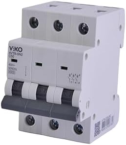 Alternative view of 4VTB-3C50 Otomatik Sigorta 4,5kA C Tipi 3 Kutup 50A