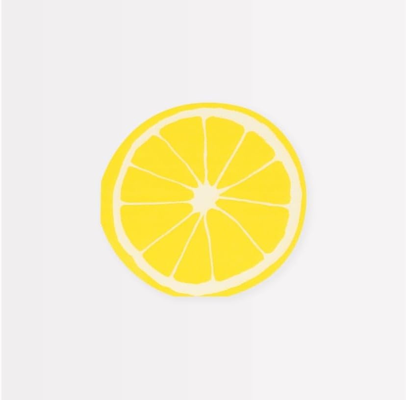 Alternative view of - Lemon Napkins - Limon Peçeteler (x16)