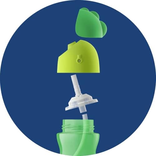 Alternative view of Pipetli Bardak, 12 Ay+, 300 ml, Desenli, Damlatmaz, Kolay Tutuş, Bulaşık Makinesinde Yıkanabilir, BPA İçermez, Pembe, SCF798/02