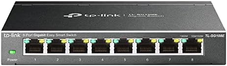 Alternative view of TL-SG108E, 8-Port Gigabit Easy Smart Switch