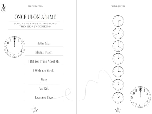 Alternative view of For The Swifties: A Puzzle Book Inspired by Taylor Swift (Unofficial Version): (Unofficial Version)