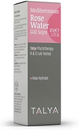 %100 saf gül suyu 50 ml – Hassas ciltler için avantaj, yüz toniği ve nemlendirici krem - Görsel 3