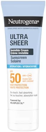 Ultra Sheer Hydrating Cream SPF50 Yüz Güneş Kremi 50 ml - Görsel 3