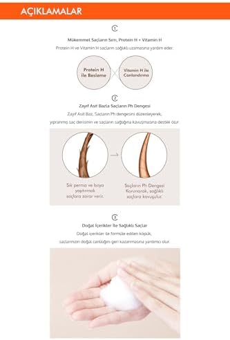 Yıpranmış Saçlar İçin Yoğun Bakım Şampuanı Damaged Hair Therapy Shampoo 8809581451414