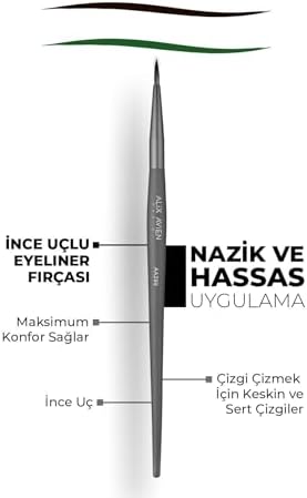 İnce Uçlu Eyeliner Fırçası - Eyeliner Brush Aa299