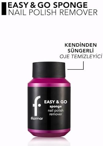 Pratik Süngerli Oje Çıkarıcı - Nail Polish Remover - 000-8682536034289