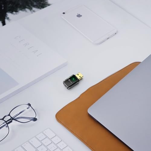 Alternative view of T2U, 600Mbps Kablosuz Dual Band USB Adaptör