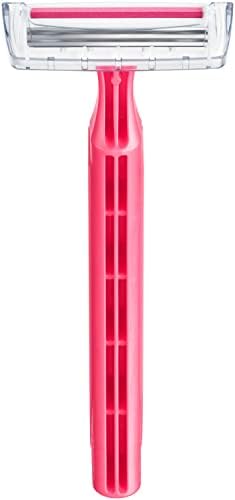 Alternative view of BIC Pure Lady Kadın Tıraş Bıçağı 4'lü Poşet (3 Bıçak), Aloe ile Zenginleştirilmiş Kayganlaştırıcı Jel Şerit