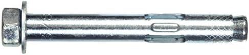 Hillman 370800 Altıgen Başlı Manşon Çapa, 8/8 X 1-7/8-İnç, 50'li Paket