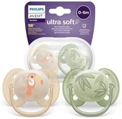 Alternative view of Ultra Hava Emziği Ortodontik ve BPA, Ekstra Havalandırma Delikleri 0-6 Ay (Erkek Tasarımı) 2'li Paket