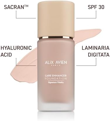 Kırışıklık Karşıtı Nemlendirici SPF30 Parlak Bitişli Fondöten Care Enhancer 820 Burnt Almond