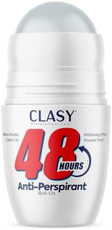 Anti-Terleme Roll-On Deodorant - Koyu Koltuk Altı Karşıtı, 48 Saat Koruma, Alpha Arbutin & Hint Yağı, Beyazlatıcı Etki, Ferah Koku, 50 ml