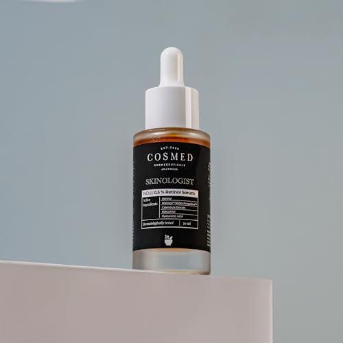 Cosmed%0.5 Retinol ve Peptit İçeren Yenileyici Serum -%0.5 Retinol Serum - 30 ml - Görsel 2