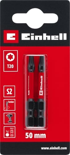 Orijinal Darbeli Bit Seti, 2 Parça, 50 mm, T20 (S2 Çelik, Torsiyon Bölgesi, Verimli Güç Aktarımı, Kırmızı Renk Halkası, E 6.3 Sap) - 49131240 - Görsel 3