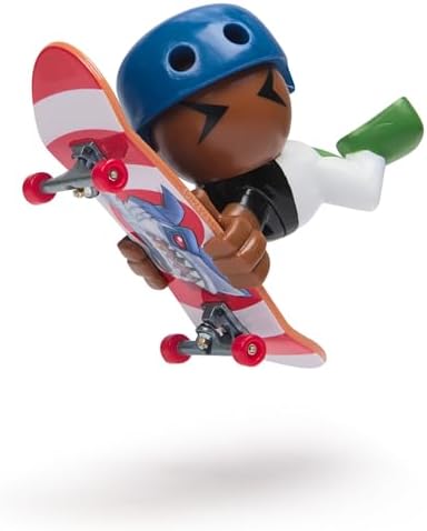 Tech Sk8 Crew, yardımcı figürlü 2’li paket parmak kaykayları, kişiselleştirilebilir mini kaykaylar, 5 yaş ve üzeri (çeşitli)