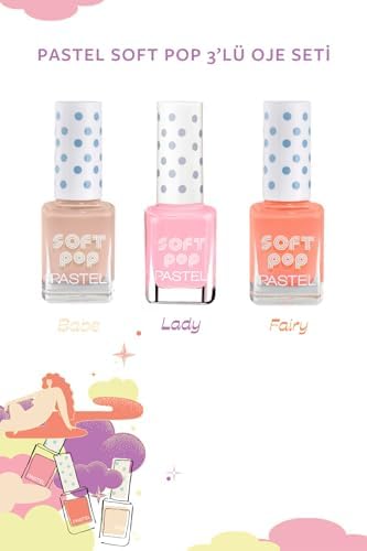 Pastel Soft Pop 3'lü Oje Seti - Görsel 3