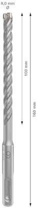 Alternative view of 1x PRO SDS plus-5X Kırıcı Delici Delme Ucu (Donatılı Beton, Beton, Ø 9,00 mm, Professional Aksesuar Kırıcı Delici)