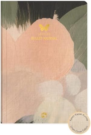 Alternative view of 17X24 Keten Noktalı Bullet Journal Defter Kelebek