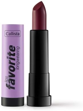 Alternative view of Callista Lips Favorite Longwearing Lipstick Kalıcı Ruj 308 Vampy Like, Bordo