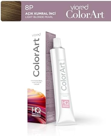 Profesyonel Tüp Saç Boyası 60 ml 8P Açık Kumral İnci - Görsel 2
