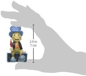 geleneklerine göre 4054286 Jiminy kriket mini figür, taş, renkli, 4 x 5 x 7 cm - Görsel 3