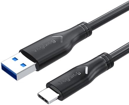 USB 3.0 to Type-C 60W 10Gbps Data ve Şarj Kablosu 50 CM - Görsel 3