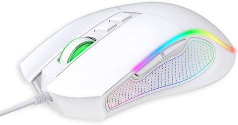 Crossfire V1 12800 Dpi Makro Yazılımlı Chromatic RGB Gaming Mouse - Beyaz