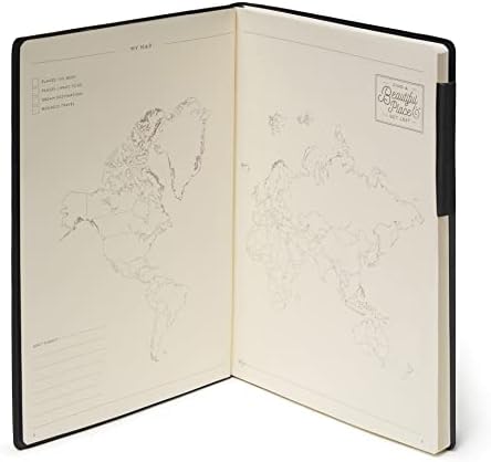 Bindungen mynot00 Notizbuch, 17 x 24 cm 17 x 24 cm schwarz