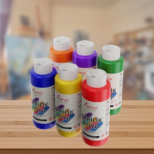 Alternative view of Ara Renkler Akrilik Boya 6'lı Set 6x120 ml