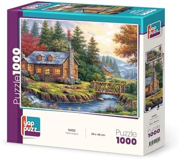 Tahta Köprü 1000 Parça Puzzle - Görsel 3