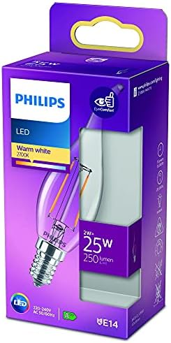 LED classic 25W BA35 E14 WW CL Dim Edilmez Sarı Işık Filament Ampul