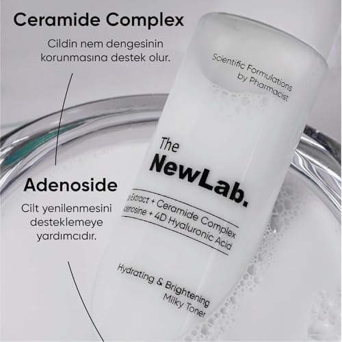 Alternative view of The NewLab. Aydınlatıcı Süt Tonik (Milky Toner) Pirinç Özü & Seramid Glass Skin Etkisi 150 ml (Rice Extract, Adonesine, Ceramide Complex, 4D H.Acid)