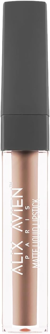 Uzun Süre Kalıcı Kadifemsi Kuruma Yapmayan Mat Likit Ruj Lipstick 507 Dark Dusty Pink