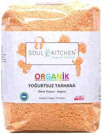 Organik Yoğurtsuz Tarhana 500gr (Vegan) (İlave Tuzsuz)