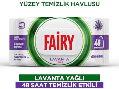Çok Amaçlı Yüzey Temizlik Havlusu 100 Yaprak | Lavanta Yağlı | Beyaz Sirke & Karbonat | 48 Saat Temizlik Etkili | İz Bırakmayan Formül - Görsel 2