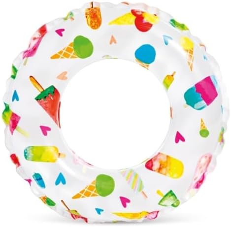 Alternative view of 59230 Sevimli Desenli Simit 51 cm, su sporları, plaj malzemesi, şişme ürün, yüzme aksesuarı, kamp, dalış, güvenlik