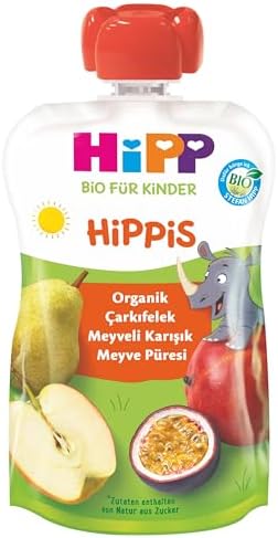 Alternative view of Organik Çarkıfelek Meyveli Karışık Meyve Püresi 100 gr