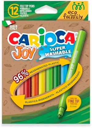 Alternative view of Eco Famıly Joy Süper Yıkanabilir Keçeli Boya Kalemi 12'Li