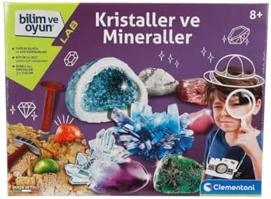 Bilim ve Oyun - Kristaller ve Mineraller Oyuncak