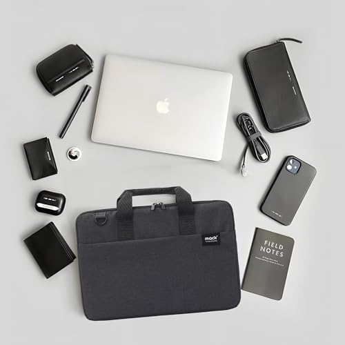 Alternative view of MACK Cityfit MCC-703 Laptop Çantası, Erkekler ve Kadınlar için Profesyonel Bilgisayar Çantası, 15.6 inç Notebook Çantası, Evrak Çantası, Siyah