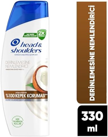 & Shoulders Derin Nemlendirici Kepek Hindistan Cevizi Yağlı Günlük Kullanım 330ML Şampuanı - Görsel 3