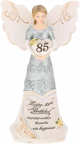 - Happy Sweet 16 - Doğum Günü Pastası Tutan Melek Figürü 15 cm