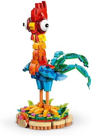 Alternative view of Priness Moana 2 Heihei 43272 – 9 Yaş ve Üzeri Çocuklar için Döndürülebilir Baş ve Kanatları Olan Tavuk Figürü İçeren Model Yapım Seti, Kız ve Erkek Çocukları için Hediye Fikri (566 Parça)