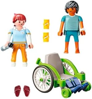 Playmobil City Life 70193 Tekerlekli Sandalyedeki Hasta, Yaşlar 4 ve Üzeri - Görsel 2