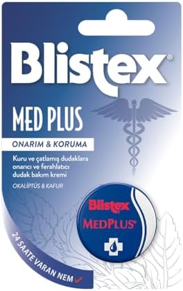 Alternative view of Blistex Medplus Kavanoz Kuru ve Çatlamış Dudaklara Onarıcı ve Ferahlatıcı Dudak Bakım Kremi SPF 15