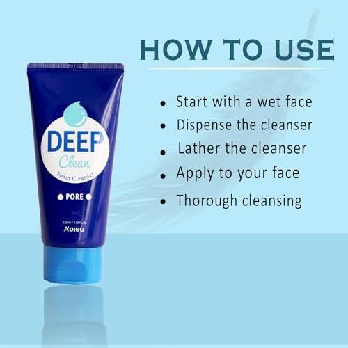 Gözenek Karşıtı Yüz Yıkama Köpüğü 130ml APIEU Deep Clean Foam Cleanser (Pore) - Görsel 3